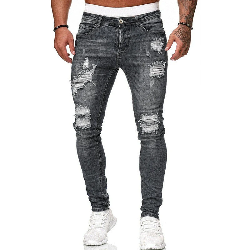Richard - Modische Streetstyle-Jeans im Skinny-Fit mit Rissen