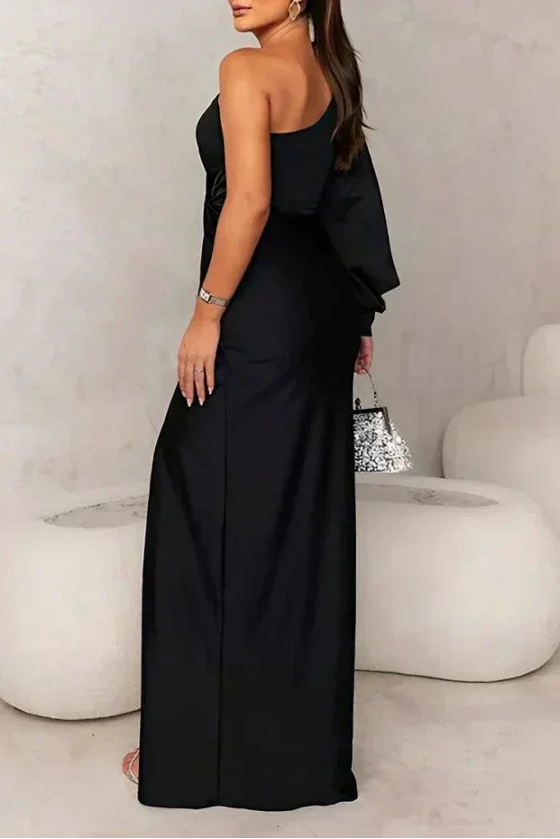 Riley - Ein-Schulter Abendkleid