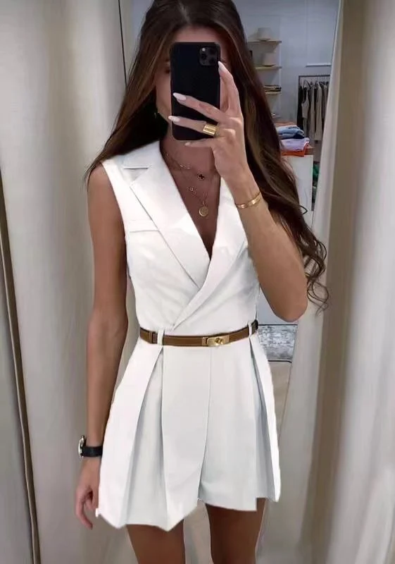 Alyssa | Jumpsuit (mit Gürtel)