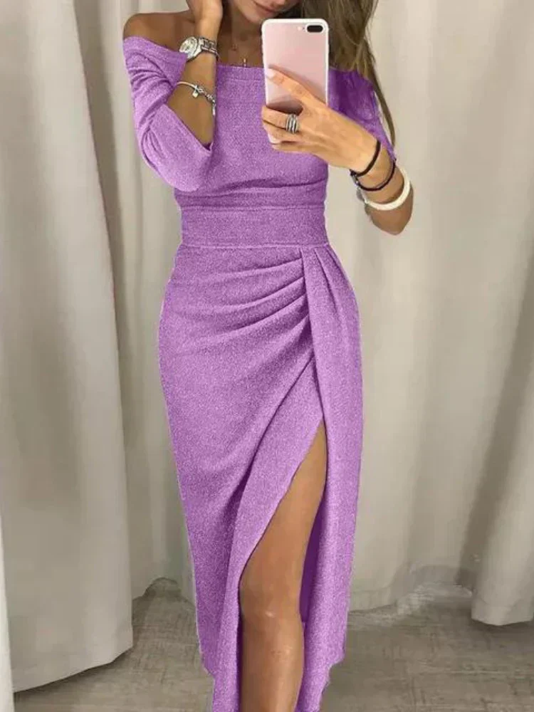 Elena - Langes elegantes Damenkleid