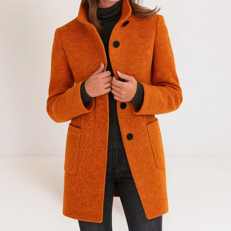 Stella - Damenjacke mit hohem Kragen