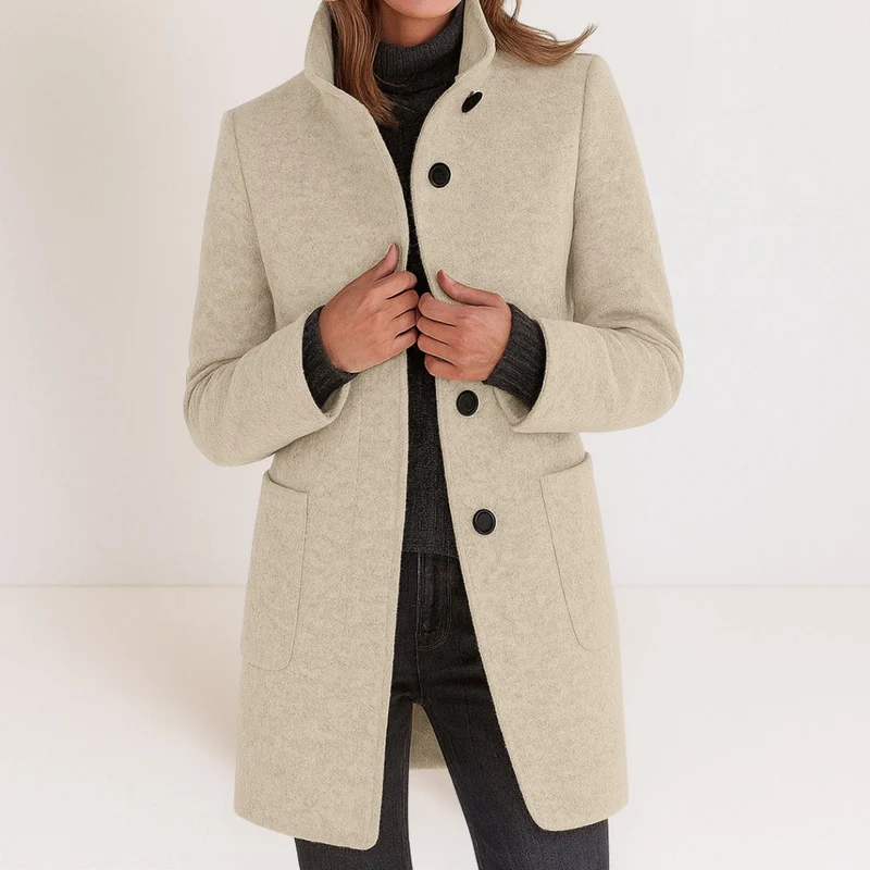 Stella - Damenjacke mit hohem Kragen