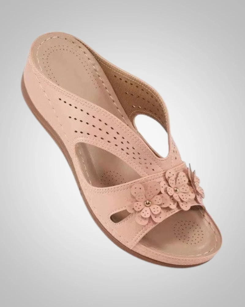 Damen Klassisch Orthopädische Pantolette Sandalen