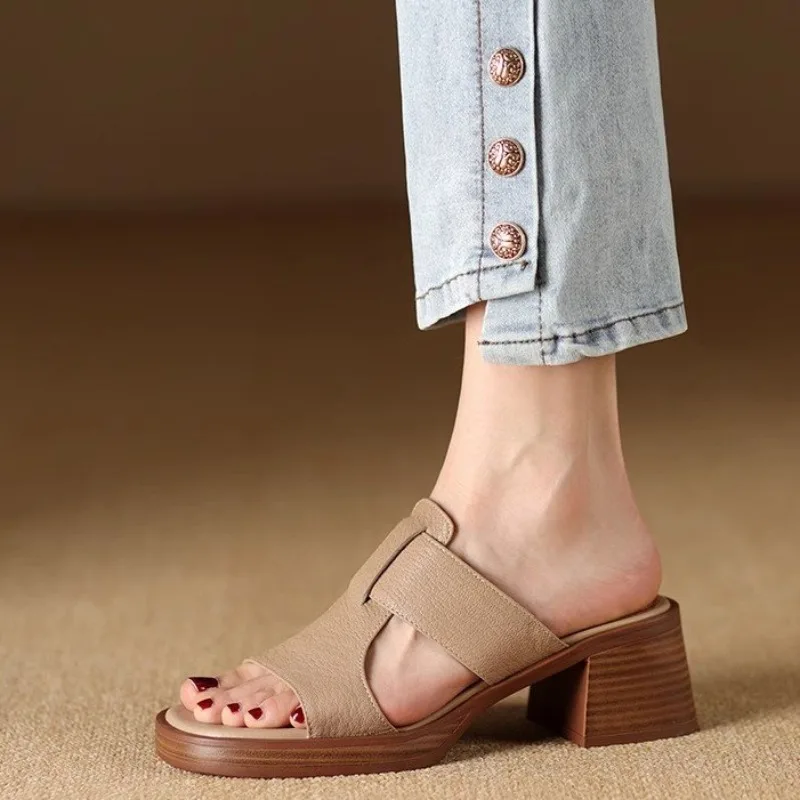 Damen Klassisch Blockabsatz Orthopädische Absatz Sandalen