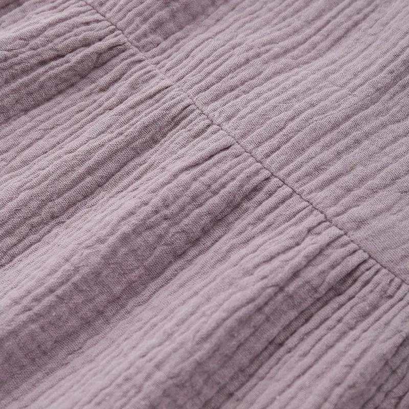 Damen Spaghettiträger Mehrstufig Sommerkleid