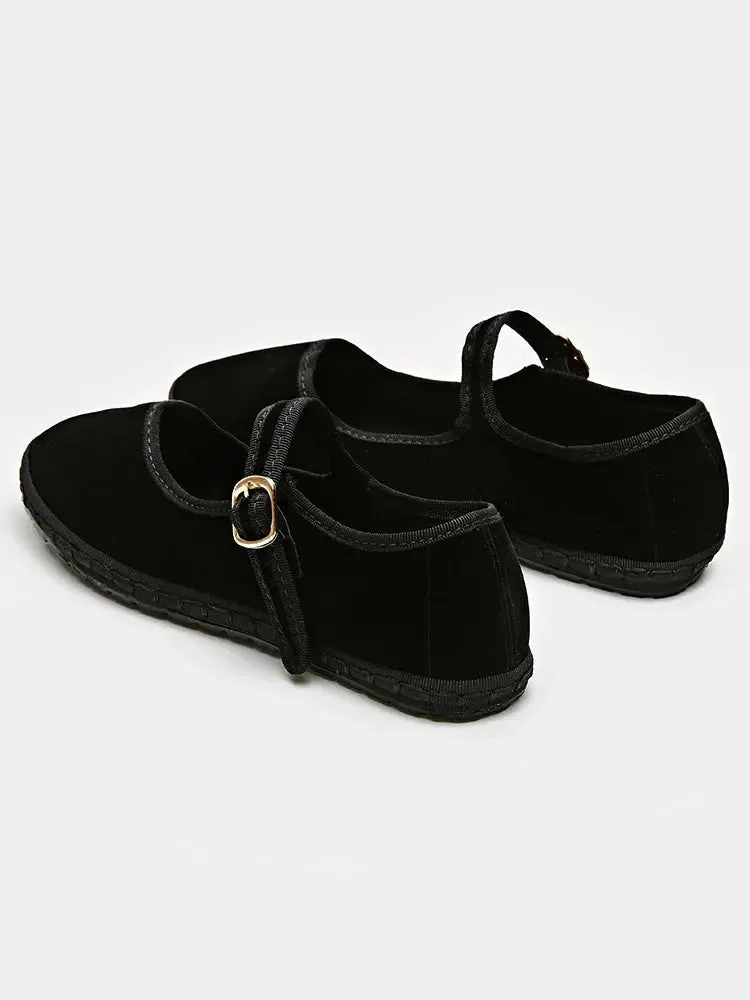 Damen Mary Jane Ballerina im eleganten Design