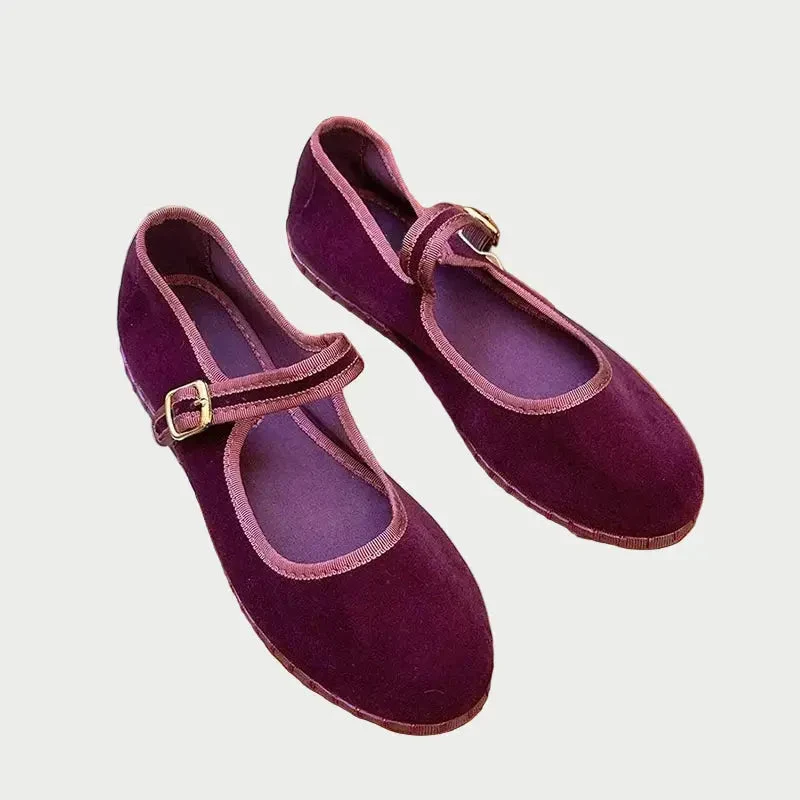 Damen Mary Jane Ballerina im eleganten Design