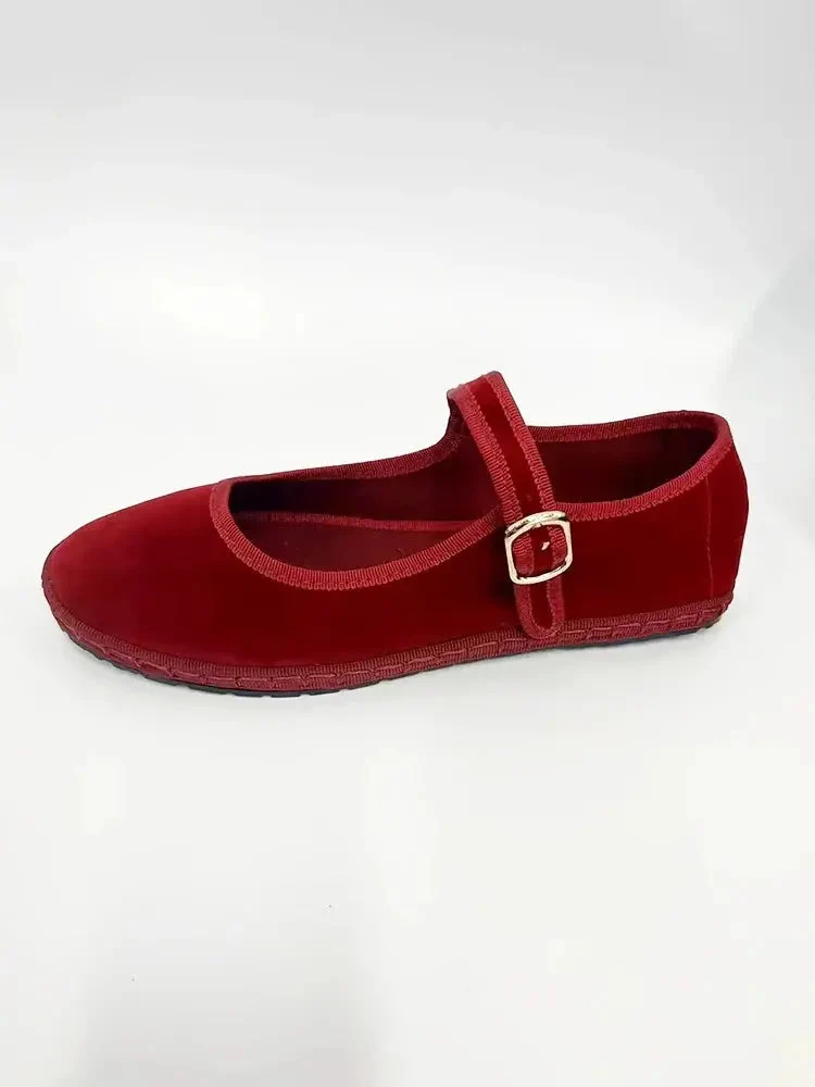 Damen Mary Jane Ballerina im eleganten Design