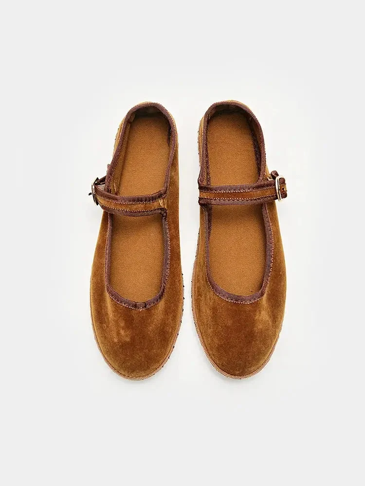Damen Mary Jane Ballerina im eleganten Design