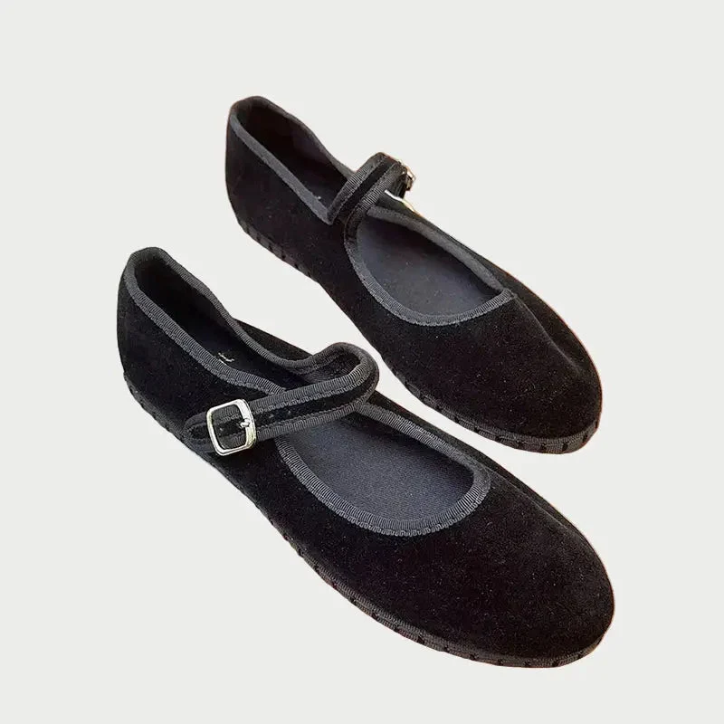 Damen Mary Jane Ballerina im eleganten Design