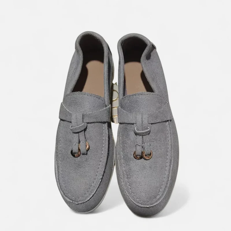 Damen Casual Vintage Slip-On Loafers