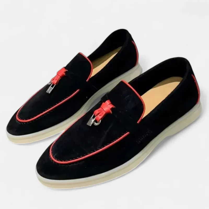 Herren Slip-On Sommer Loafers mit Quasten