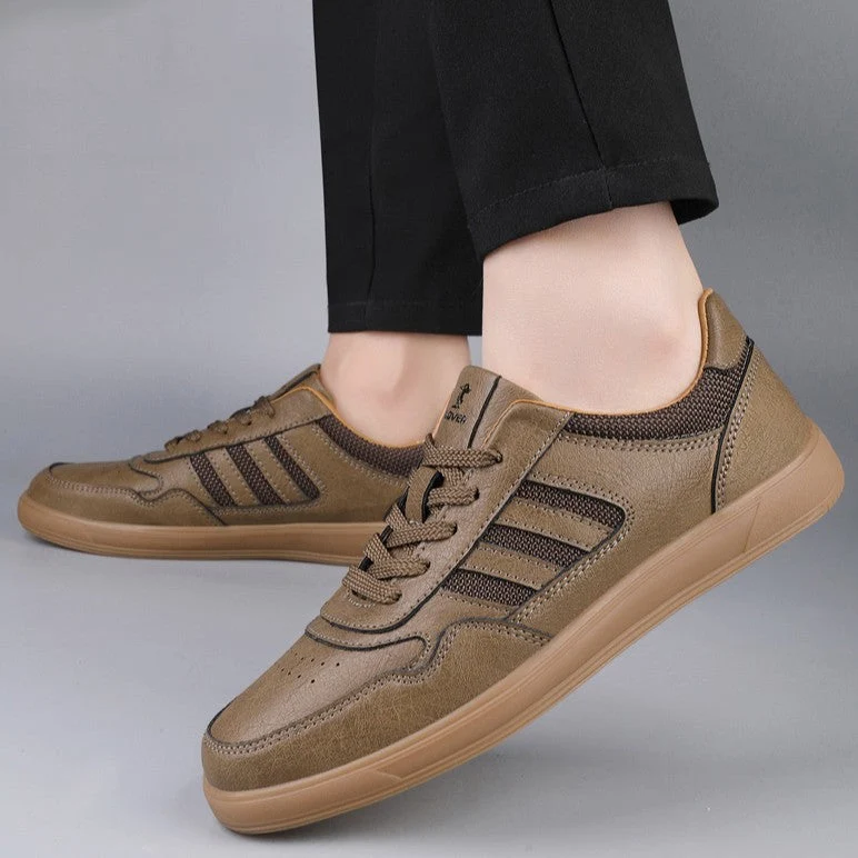 Herren Lässig Orthopädsiche Sneakers mit Schnürung