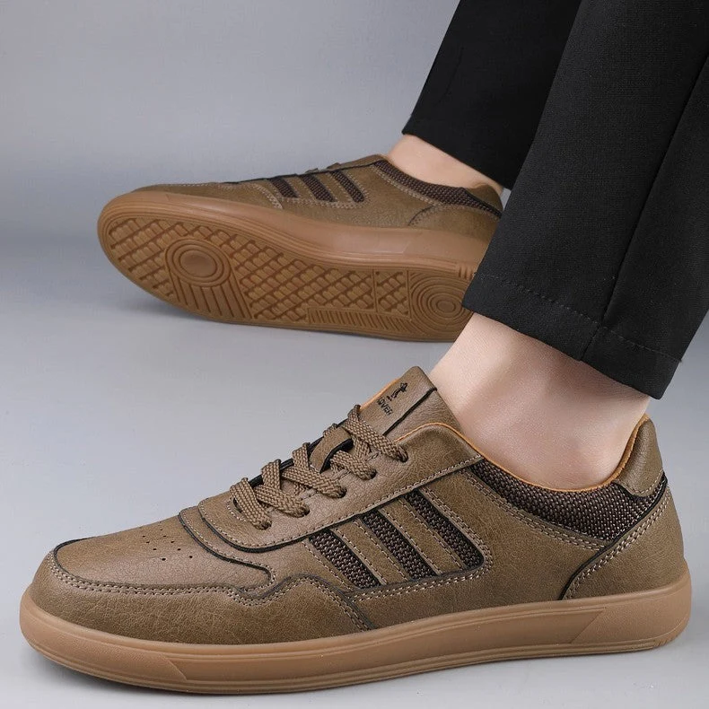 Herren Lässig Orthopädsiche Sneakers mit Schnürung