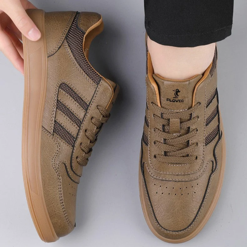 Herren Lässig Orthopädsiche Sneakers mit Schnürung