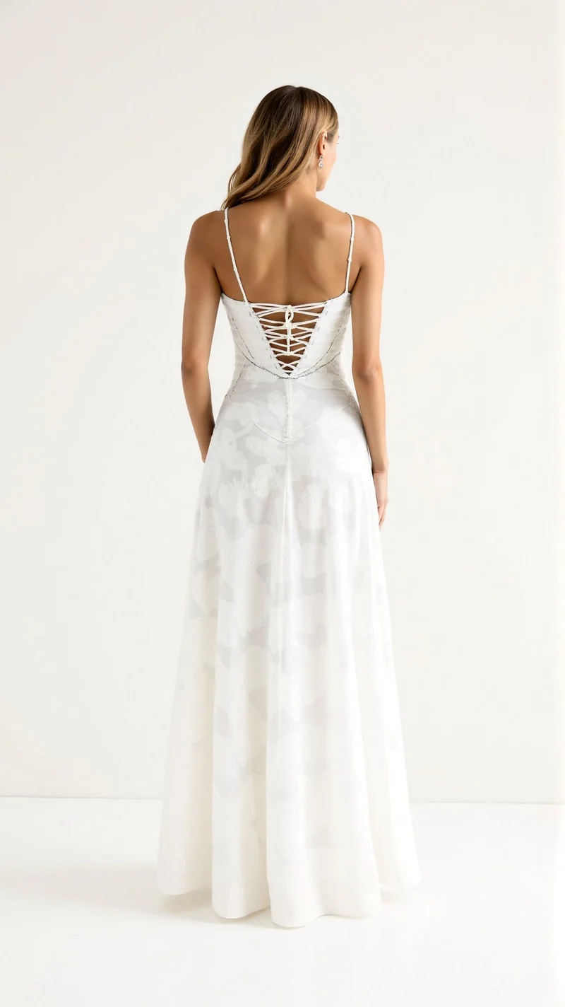 Damen Hochzeitsgast Blumenmuster Maxikleid