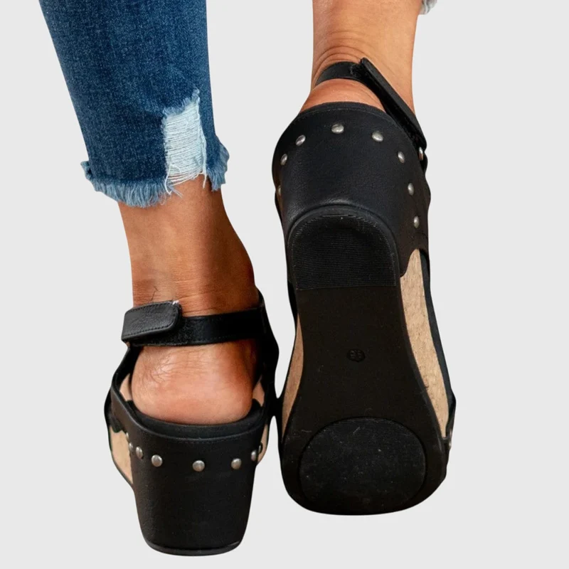 Damen Orthopädische Sommer Plateau Sandalen