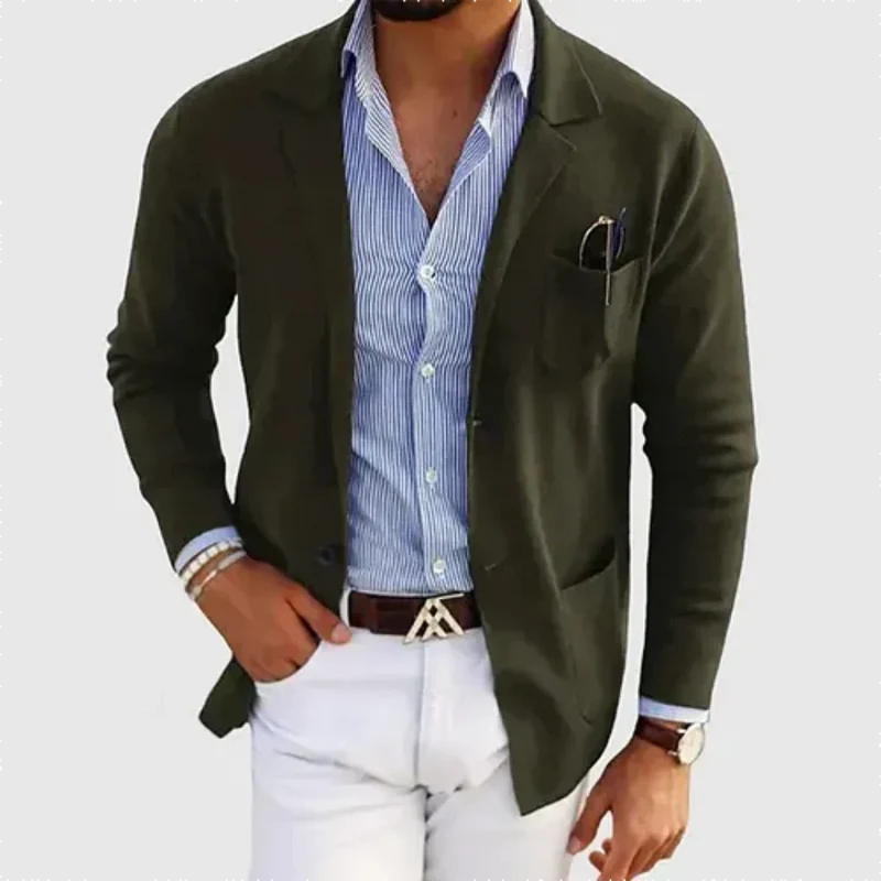 Herren Casual Regular Fit Sommer Blazer