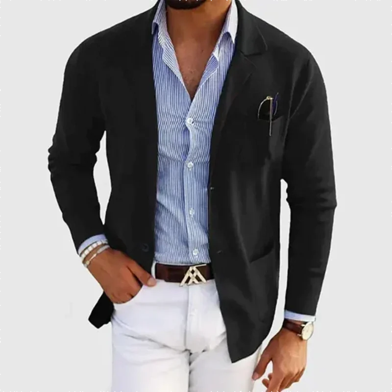 Herren Casual Regular Fit Sommer Blazer