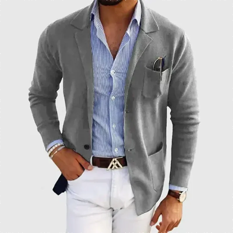 Herren Casual Regular Fit Sommer Blazer