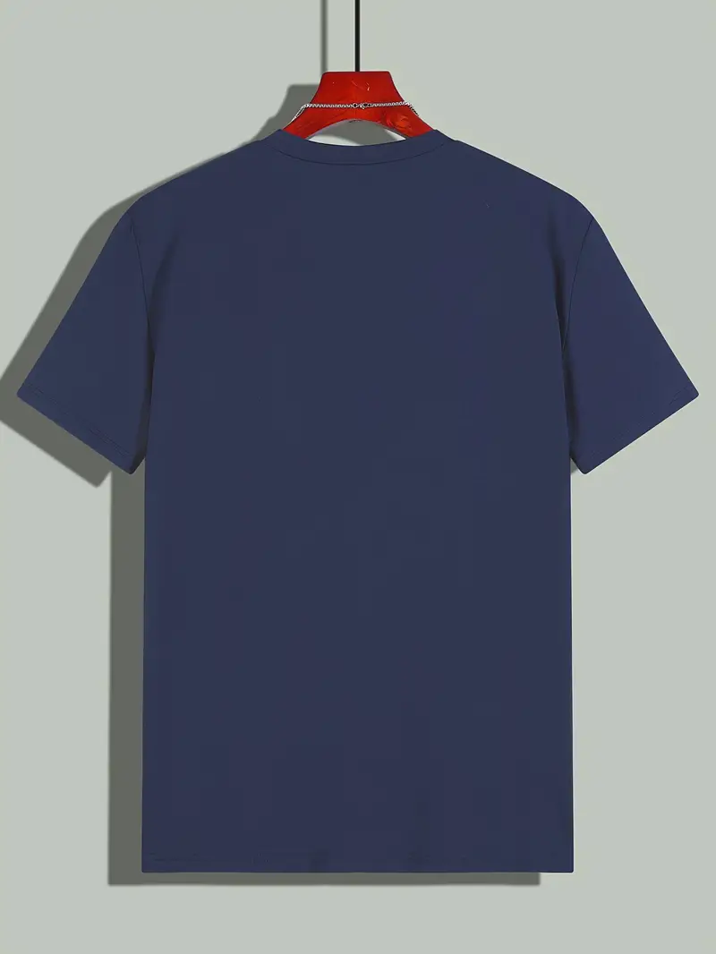 Herren Sommer Kurzarm Slim Fit T-shirt