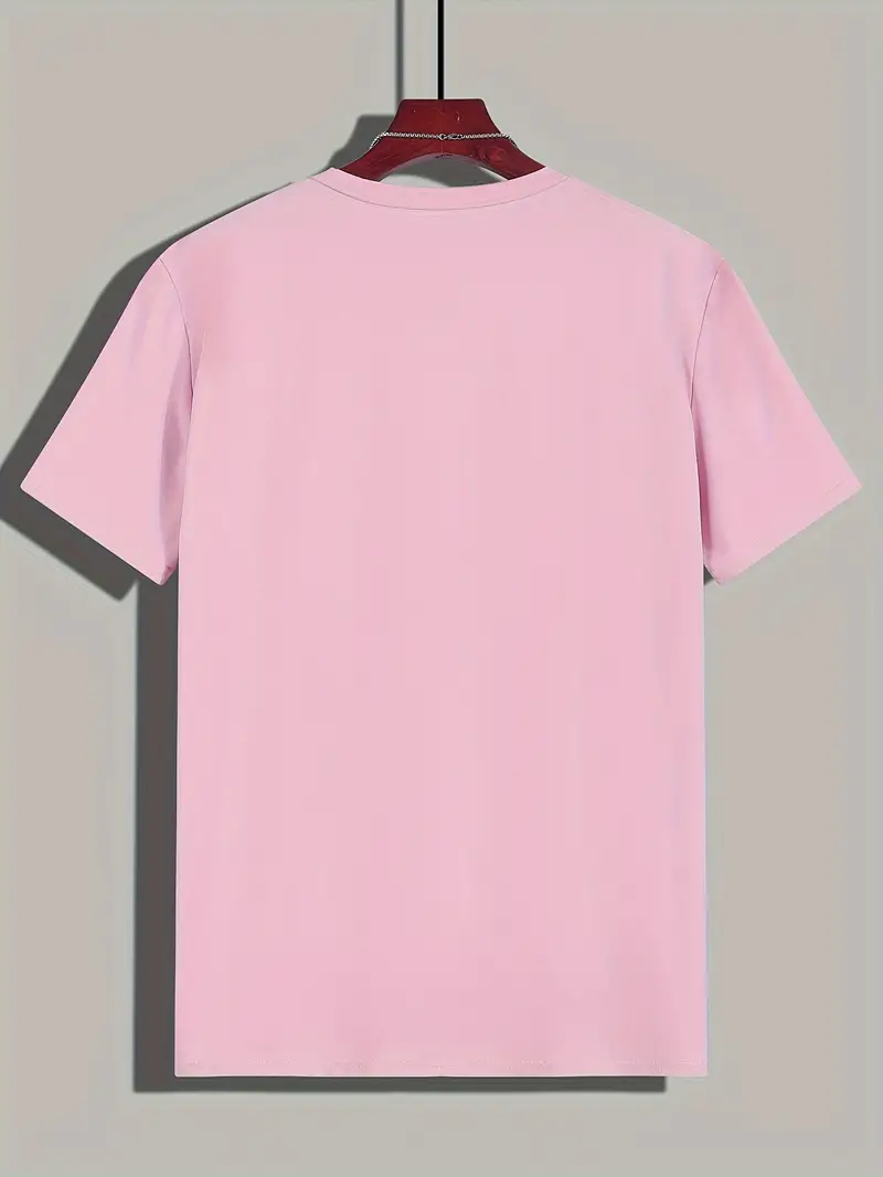 Herren Sommer Kurzarm Slim Fit T-shirt