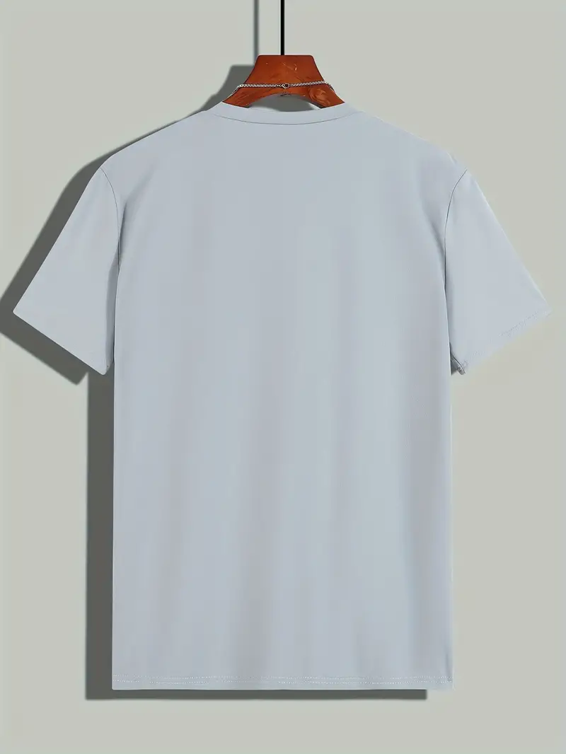 Herren Sommer Kurzarm Slim Fit T-shirt