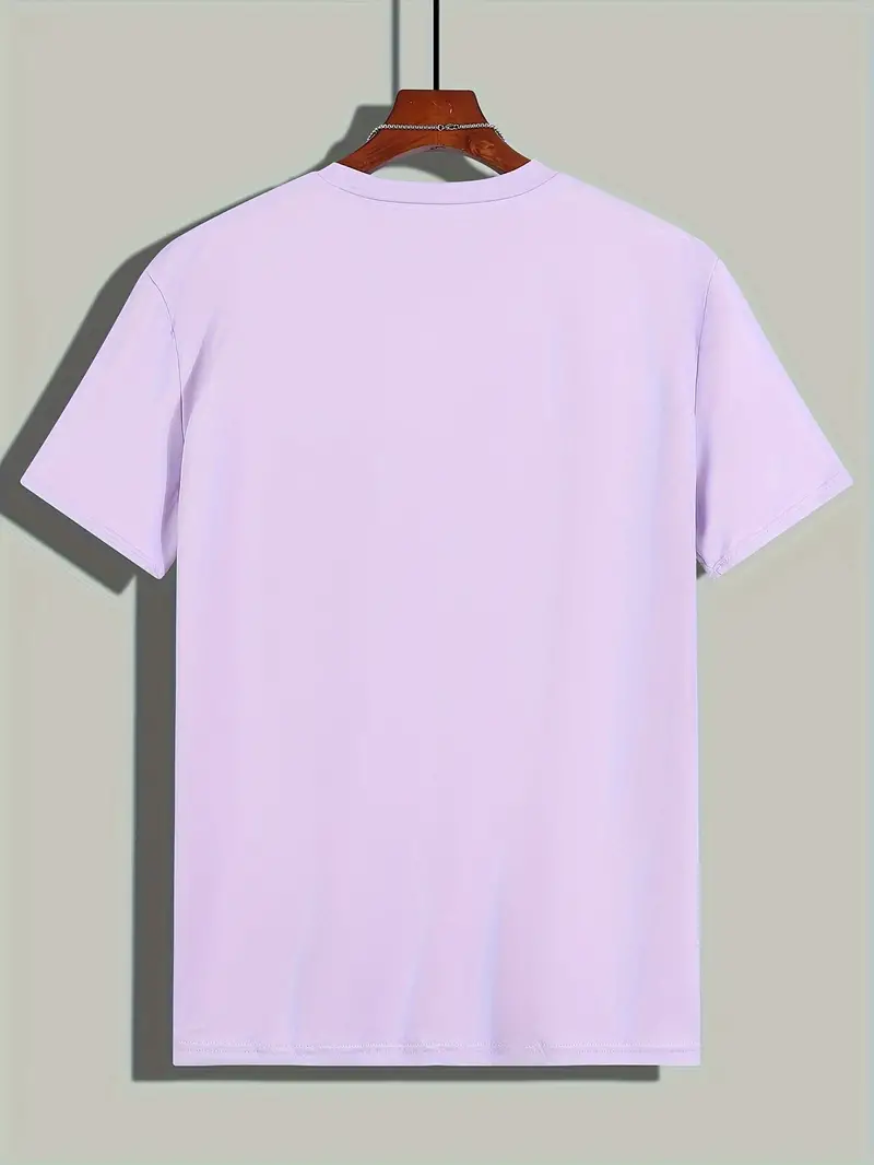 Herren Sommer Kurzarm Slim Fit T-shirt