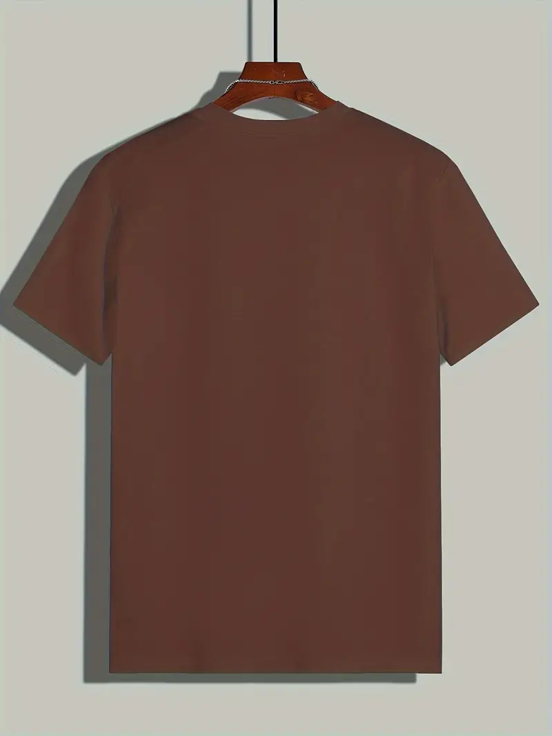 Herren Sommer Kurzarm Slim Fit T-shirt