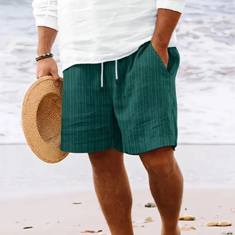 Herren Elastischer Bund Sommer Shorts