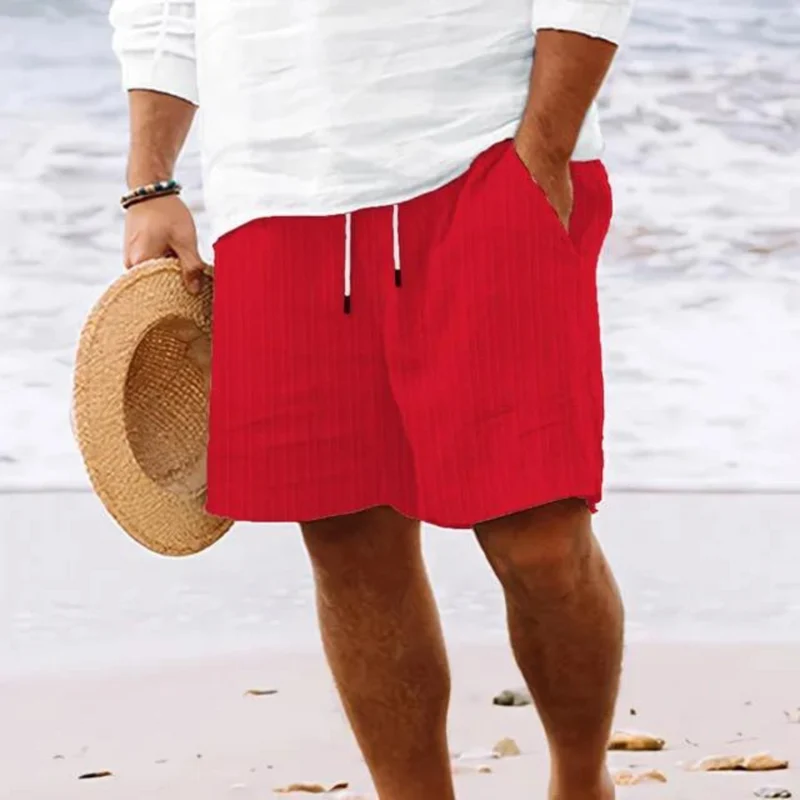 Herren Elastischer Bund Sommer Shorts