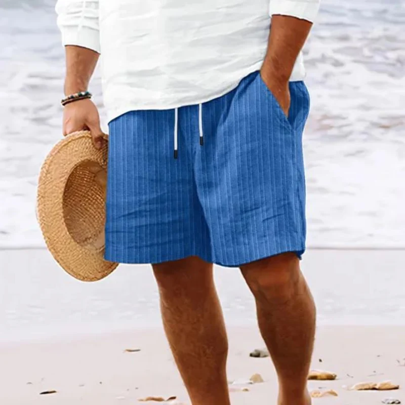 Herren Elastischer Bund Sommer Shorts