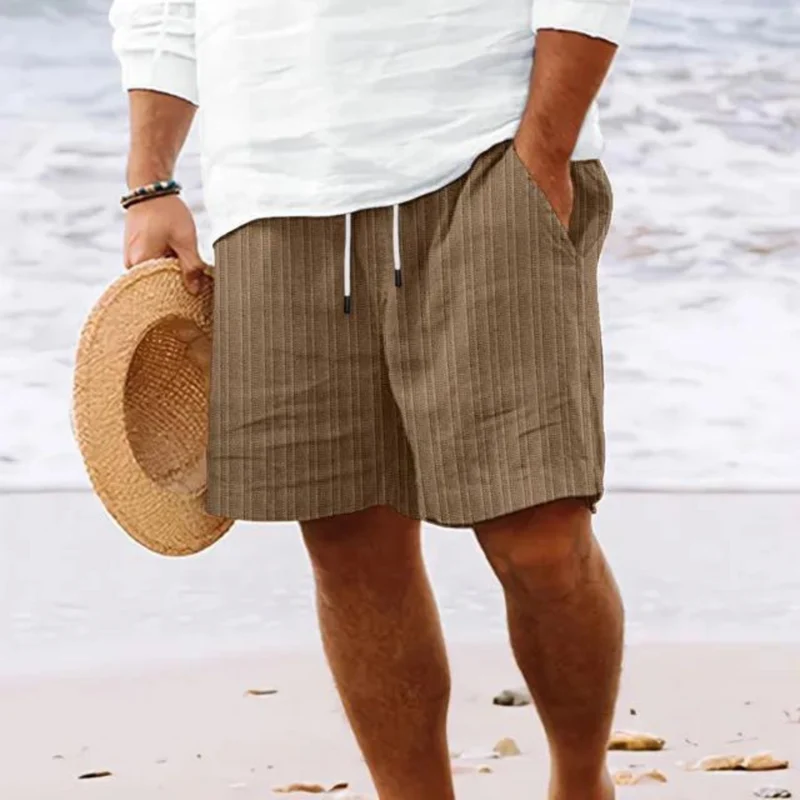 Herren Elastischer Bund Sommer Shorts