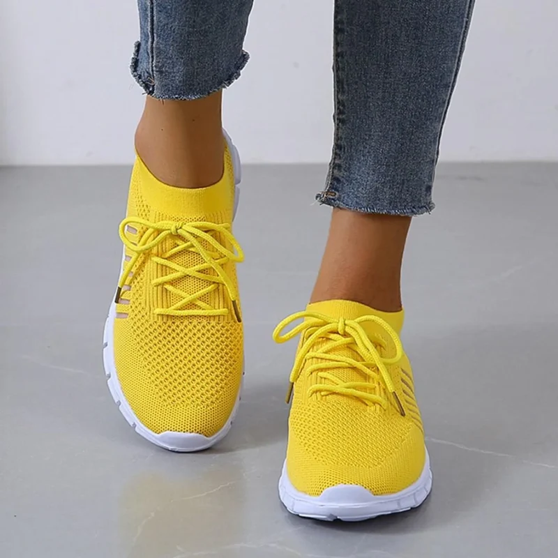Damen Orthopädische Schnürung Sneaker