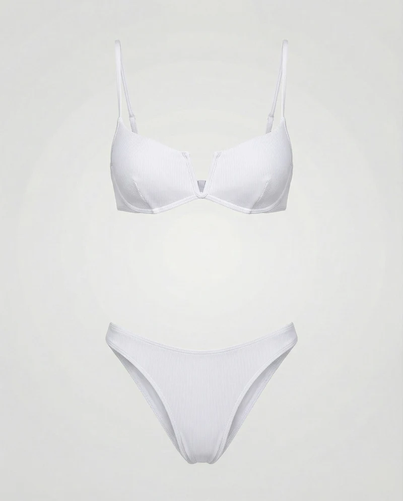 Damen Sommer Bügel High Cut Bikini
