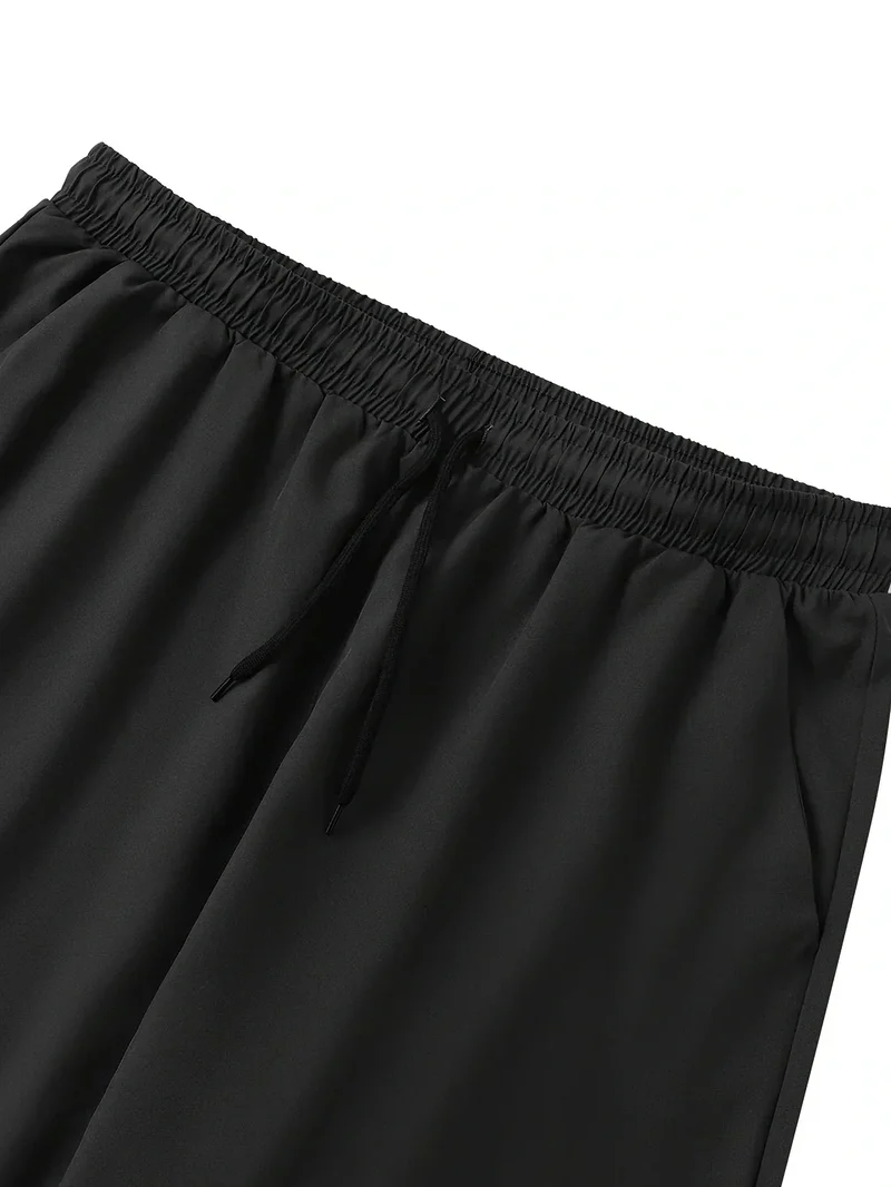 Herren Cropped Sommer Jogger Hose
