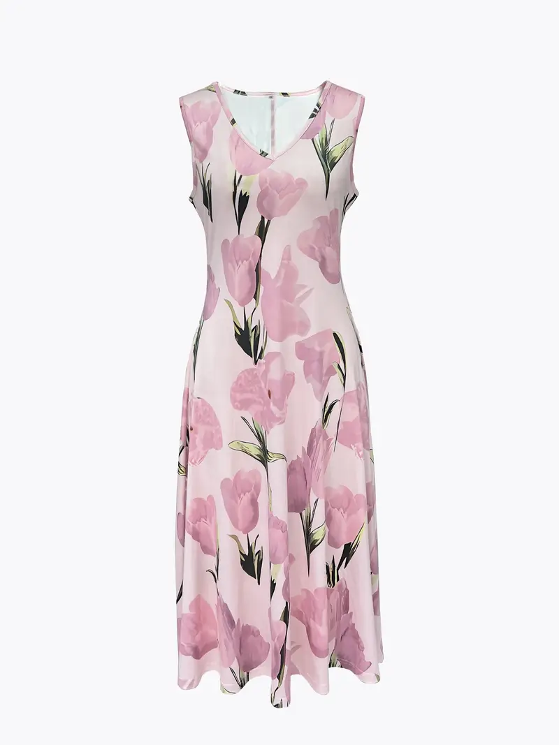Damen Ärmellos Zweiteilig Elegant Set Maxi Kleid