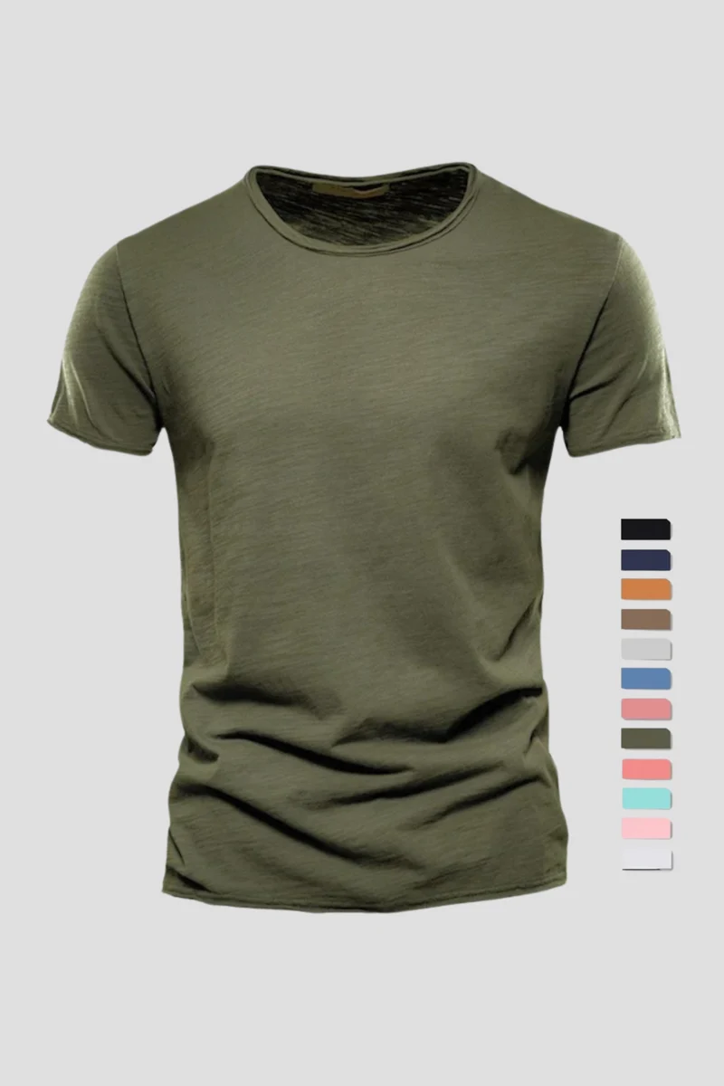 Herren Sommer Casual Kurzarm T-shirt