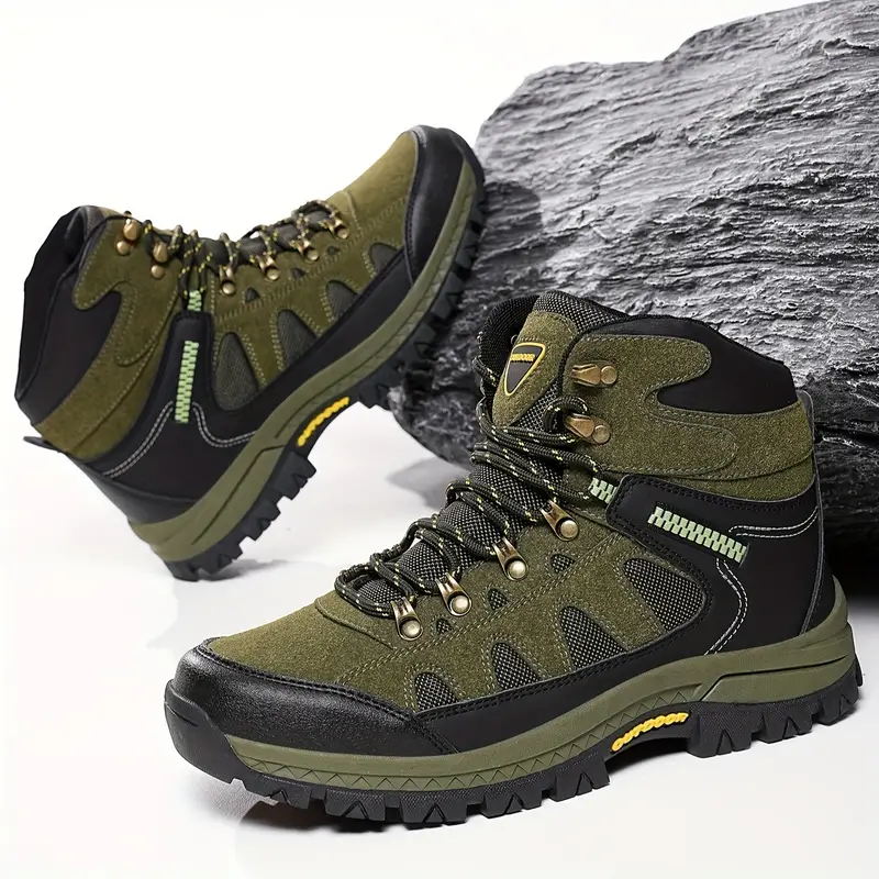 Herren Stilvolle High-Top Trekking Wanderschuhe