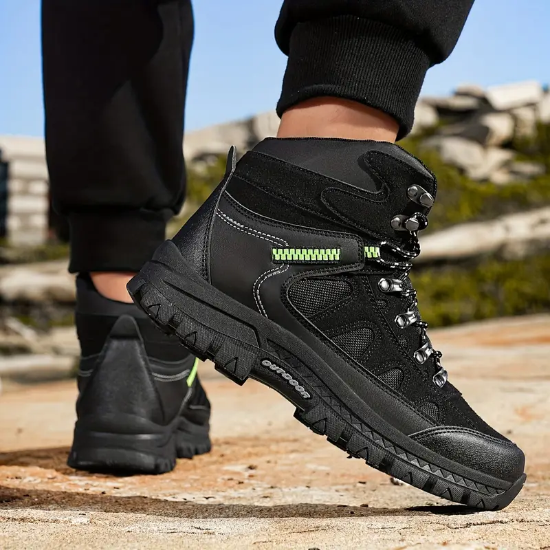 Herren Stilvolle High-Top Trekking Wanderschuhe