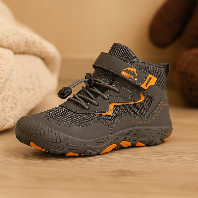 FlexiStep Kinder-Barfußschuhe – Wasserabweisende, minimalistische Outdoor-Schuhe
