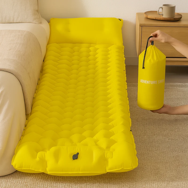 TrekLig Selbstaufblasende Isomatte – Leichte Campingmatratze für Outdoor-Komfort