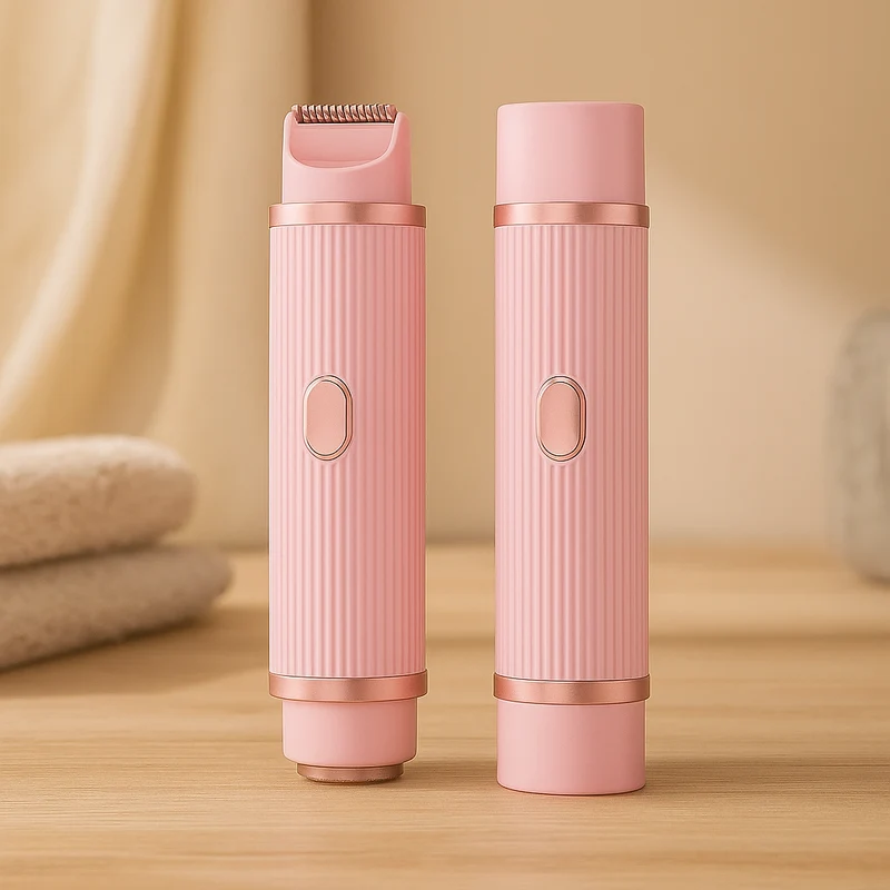 2-in-1-Elektrorasierer für Damen – Bikini-, Augenbrauen- und Achselhaartrimmer für Nass- und Trockenanwendung