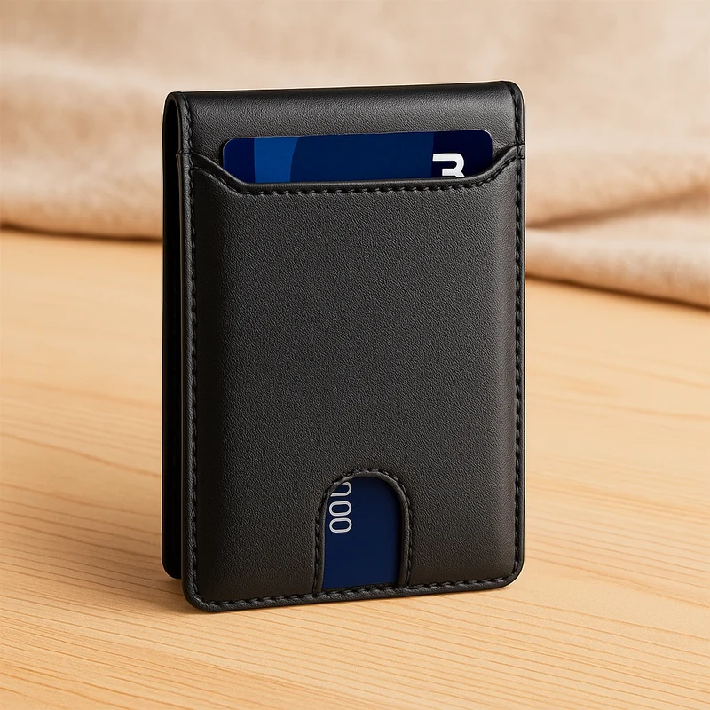Carbonfaser Bifold Geldbörse – Schlanker RFID-blockierender Kartenhalter