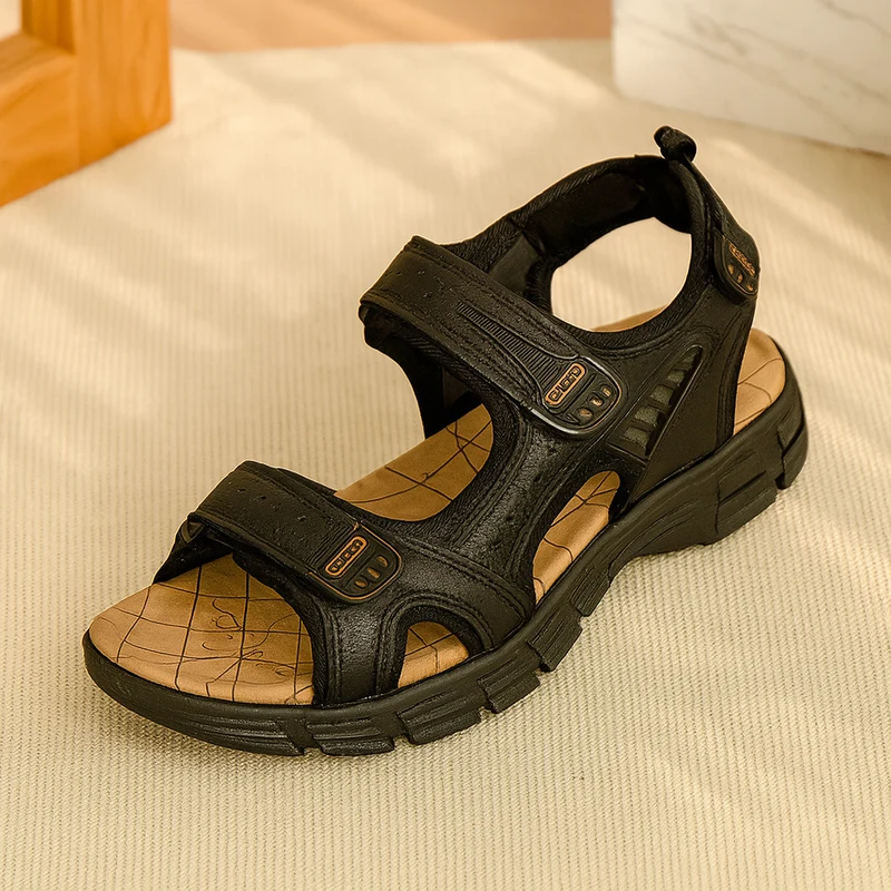Schnelltrocknende Herren-Sandalen – Atmungsaktiv & leicht für Strand und Dusche