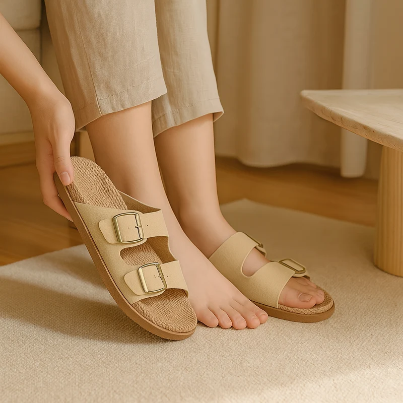 Schnelltrocknende Herren-Sandalen – Atmungsaktiv & Leicht