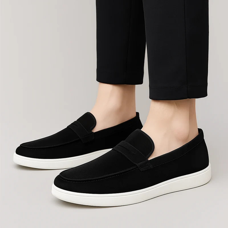 Boston Penny Loafer für Herren – Zeitloser Style mit gepolsterter Innensohle