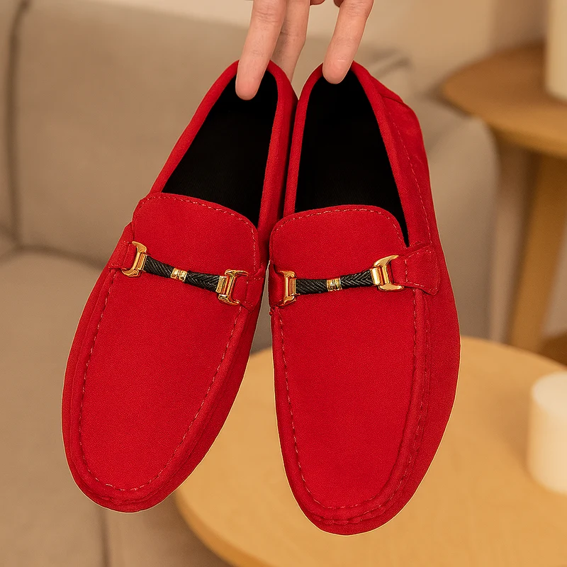 Elijah Wildleder-Mokassin-Loafer – Flexible und stylische Herrenschuhe