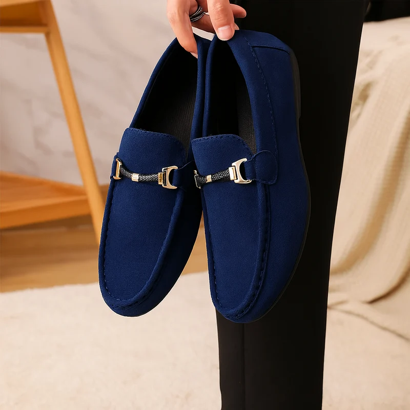 Elijah Wildleder-Mokassin-Loafer – Flexible und stylische Herrenschuhe