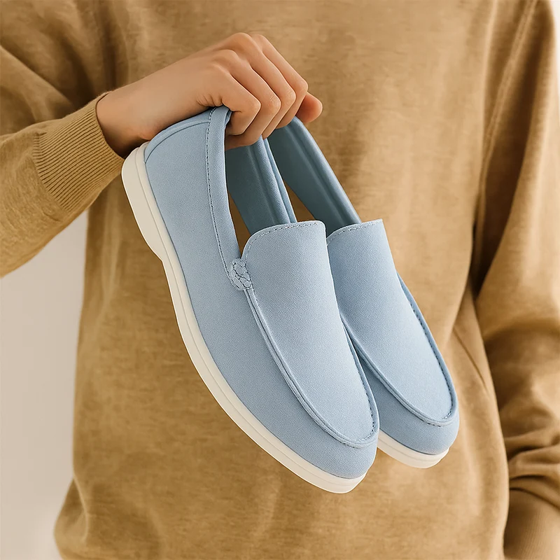 Atmungsaktive Mesh-Loafer für Herren – Leichte Sommerschuhe zum Hineinschlüpfen